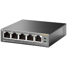 Коммутатор TP-Link SMB TL-SF1005P 5-портовый 10/100 Мбит/с настольный коммутатор с 4 портами PoE