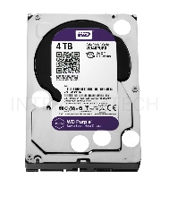 Жесткий диск Western Digital 4Tb WD40PURX Video Purple SATA-III (5400rpm) 64Mb 3.5