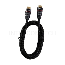 Кабель HDMI 19M/M ver. 2.0 черные коннекторы, 1.8m VCOM <CG526S-B-1.8M> Blister Кабель HDMI 19M/M ver. 2.0 черные коннекторы, 1.8m VCOM <CG526S-B-1.8M> Blister