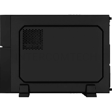 Корпус Aerocool Playa Slim черный mATX 1x80mm 2xUSB3.0 audio bott PSU