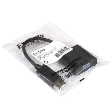 Кабель-переходник Exegate EX284910RUS  DisplayPort-VGA ExeGate EX-DPM-VGAF-0.15 (20M/15F, 0,15м)