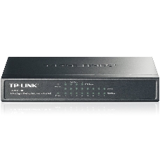 Коммутатор  TP-Link SMB TL-SG1008P Коммутатор 8-port Gigabit Switch с 4 портами РоЕ