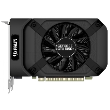 Видеокарта Palit PA-GTX1050Ti StormX 4G nVidia GeForce GTX 1050TI 4096Mb 128bit GDDR5 1290/7000 DVIx1/HDMIx1/DPx1/HDCP Ret