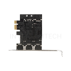 Контроллер ExeGate EXE-367 PCI-E 2.0, 3*USB3.0 ext + 1*USB3.0 int, разъем доп.питания (OEM)