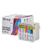 Набор струйных картриджей Sakura C13T04874010 (T0487-T0481/ T0482/ T0483/ T0484/ T0485/ T0486) для Epson, мультипак, 16 мл., 460 к.