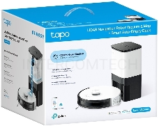 Робот-пылесос TP-Link Tapo RV30 Plus с влажной уборкой, датчиком LiDAR и станцией самоочистки