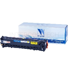 Картридж NVPrint совместимый HP CF212A/CE322A/CB542A/Canon 716/731 Yellow для LaserJet Color Pro M251n/M251nw/M276n/M276nw/CP1525n/CP1525nw/CM1415fn/CM1415fnw/CP1215/CM1312/CM1312nfi/CP1215/Canon i-SENSYS LBP5050/LBP5050n/MF8030Cn/MF8040Cn/MF8050Cn/MF8080
