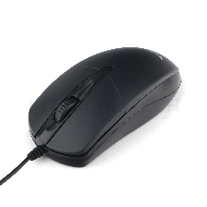 Мышь Гарнизон GM-220, USB, чип- Х, черный,1000 DPI, 2кн.+колесо-кнопка