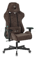 Кресло игровое Бюрократ VIKING KNIGHT LT10 FABRIC коричневый крестовина металл/пластик