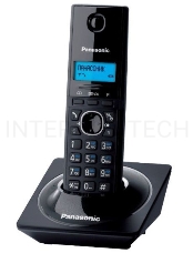 Телефон Panasonic KX-TG1711RUB (черный) {АОН, Caller ID,12 мелодий звонка,подсветка дисплея,поиск трубки}