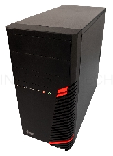 Компьютер IRU Опал 512 MT PG G6405 (4.1) 8Gb SSD256Gb UHDG 610 Free DOS GbitEth 500W клавиатура мышь черный