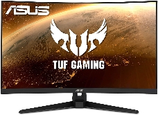 Монитор ASUS 31.5 TUF Gaming VG328H1B VA LED изогнутый, 1920x1080, 1ms, 250cd/m2, 178°/178°, 3000:1, 165Hz, FreeSync, D-Sub, HDMI, MM, Tilt, Swivel, VESA, Black, 90LM0681-B01170