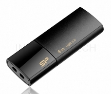 Флеш Диск Silicon Power 8Gb Blaze B05 USB3.0 черный