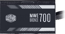 Блок питания Cooler Master MWE Bronze, 700W, ATX, 120mm, 8xSATA, 4xPCI-E(6+2), APFC, 80+ Bronze MPE-7001-ACAAB-EU