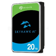 Жесткий диск Seagate SkyHawk AI ST20000VE002 20TB, 3.5, 7200 RPM, SATA-III, 512e, 256MB, для систем видеонаблюдения