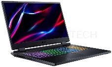 Ноутбук Acer Nitro 5 AN517-55-56DM 17.3(FHD)/Intel Core i5 12500H/8192Mb/512SSD/noDVD/RTX3050Ti(4096Mb)/Cam/BT/WiFi/war 1y/3kg/Black/noOS/EN kbd
