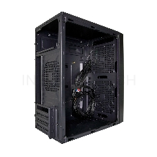 Корпус Minitower Exegate BAA-104U Black, mATX, <без БП>, 2*USB+1*USB3.0, Audio