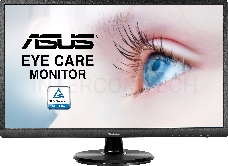 Монитор 23.8 Asus VA249HE VA LED, 1920x1080, 5ms, 250cd/m2, 178°/178°, 3000:1 (100Mln:1), D-Sub, HDMI, Tilt, Blue Light Filter & Flicker free, VESA, Black