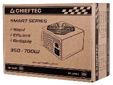 Блок питания Chieftec 700W RTL GPS-700A8 {ATX-12V V.2.3 PSU with 12 cm fan, Active PFC, fficiency >80% with power cord 230V only}