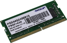 Модуль памяти Patriot SO-DIMM DDR4 4GB PC19200   PSD44G240081S PATRIOT