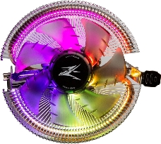 Кулер Zalman CNPS7600 RGB для процессора, Socket 775, 115x/1200, 1700, AM3, AM4, 1x92 мм, 800-2000 об/мин, TDP 95 Вт, разноцветная подсветка