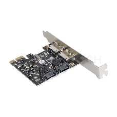 Контроллер ExeGate EXE-501 PCI-E 2.0, SATA3 6Gb/s, 2 int+2 ext (OEM)