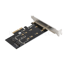 Переходник ExeGate EXE-509 M.2 B key + M.2 M Key -> PCI-Ex4/SATA