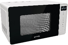 Микроволновая печь Gorenje MO20S4W Отдельностоящая , Цвет: Белый, Эмалированные стенки рабочей камеры, Материал передней панели: Передняя панель: металл + стекло, Материал дверцы: Стеклянная дверца, Объем: 20 л, Количество уровней мощности: 5, Мощность гр