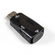 Переходник  Exegate EX284927RUS HDMI-VGA ExeGate EX-HDMIM-VGAF-C (19M/15F)