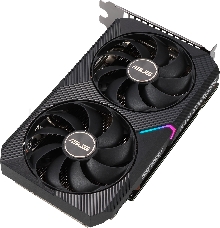 Видеокарта Asus DUAL-RTX3050-O8G, 8192Mb 128 GDDR6 1822/14000 HDMIx1 DPx3 HDCP Ret