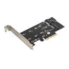 Переходник ExeGate EXE-509 M.2 B key + M.2 M Key -> PCI-Ex4/SATA