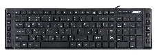 Клавиатура Acer OKW010 [ZL.KBDEE.002] Keyboard USB slim Multimedia black