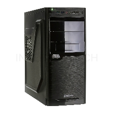 Корпус Miditower Exegate XP-330U Black, ATX, <XP450, Black,120mm>, 2*USB+2*USB3.0, Audio