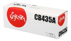 Картридж SAKURA CB435A для HP LJ P1005/P1006, черный, 2000 к. 
