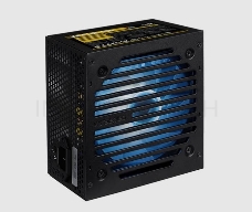 Блок питания Aerocool 600W Retail VX PLUS 600 RGB , подсветка, ATXv2.3 Haswell, fan 12cm, 500mm cable, power cord, PCIe 6+2P x2, SATA x4, PATA x3, FDD