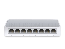 Коммутатор TP-Link SOHO   TL-SF1008D Коммутатор 8-port 10/100M mini Desktop Switch, 8 10/100M RJ45 ports, Plastic case