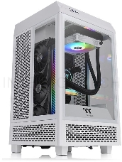 Корпус Thermaltake The Tower 100 Snow CA-1R3-00S6WN-00 /White/Win/SPCC/Tempered Glass*3