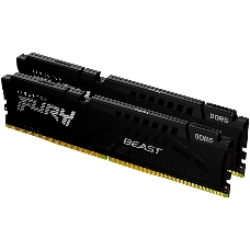 Оперативная память Kingston DRAM 32GB 4800MHz DDR5 CL38 DIMM (Kit of 2) FURY Beast Black EAN: 740617324365