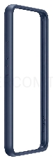 Чехол (клип-кейс) Samsung для Samsung Galaxy S22+ Frame Cover прозрачный/темно-синий (EF-MS906CNEGRU)