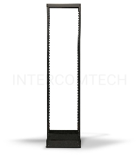 Стойка открытая 19 Hyperline ORL1, серверная, 32U, 1628х516х106 мм (ВхШхГ), однорамная, цвет: чёрный