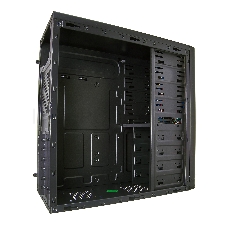 Корпус Miditower Exegate XP-330U Black, ATX, <XP450, Black,120mm>, 2*USB+2*USB3.0, Audio