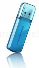 Флеш Диск Silicon Power 32Gb Helios 101 SP032GBUF2101V1B USB2.0 синий
