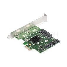 Контроллер ExeGate EXE-503 PCI-E 2.0, SATA3 6Gb/s, 4 int (OEM)