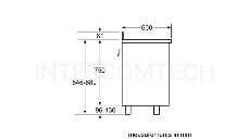 Электрическая плита с духовкой BOSCH HCB738357M Отдельностоящая Series 8