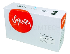 Картридж SAKURA CLTC407S для Samsung CLP-320/325, CLX-3185, синий, 1000 к.
