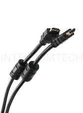 Кабель HDMI-19M --- HDMI-19M ver 2.0+3D/Ethernet,2 фильтра 5m Telecom <TCG200F-5M>