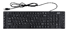 Клавиатура Acer OKW010 [ZL.KBDEE.002] Keyboard USB slim Multimedia black