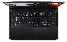 Ноутбук Acer Nitro 5 AN515-45-R8J6 15.6(1920x1080)/AMD Ryzen 5 5600H(3.3Ghz)/16384Mb/512SSDGb/noDVD/Ext:nVidia GeForce RTX3060(6144Mb)/Cam/BT/WiFi/war 1y/2.2kg/Black/Win11Home + EN kbd  Английская клавиатура