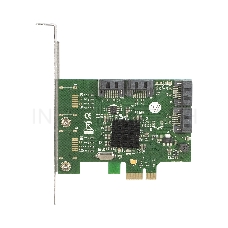 Контроллер ExeGate EXE-503 PCI-E 2.0, SATA3 6Gb/s, 4 int (OEM)