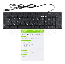 Клавиатура Acer OKW010 [ZL.KBDEE.002] Keyboard USB slim Multimedia black